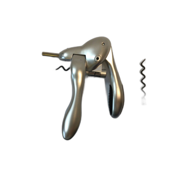 Rabbit Original Lever Corkscrew Wine Opener (Silver) - Picture 2 of 2